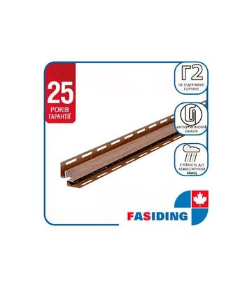 Планка FaSiding WoodHouse «Внутрішній кут», Золотий дуб, 5 шт - фото 2