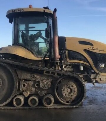 Трактор гусеничний Challenger MT 765, 2005 р.в, 8158 м/год, б/в - фото 2