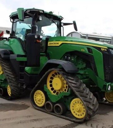 Гусеничный трактор John Deere 8RX 370, 2023 г.в, 1487 м/ч, б/у - фото 2