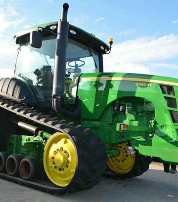 Гусеничный трактор John Deere 8345RT, 2011 г.в, 3858 м/ч, б/у - фото 2