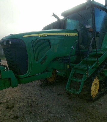 Гусеничный трактор John Deere 8420T, 2005 г.в, 7489 м/ч, б/у - фото 2