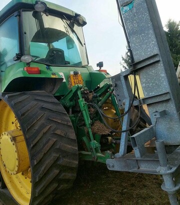Гусеничный трактор John Deere 8420T, 2005 г.в, 7489 м/ч, б/у - фото 3