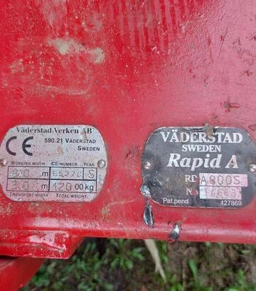 Сеялка Väderstad Rapid A 800S, б/у - фото 2