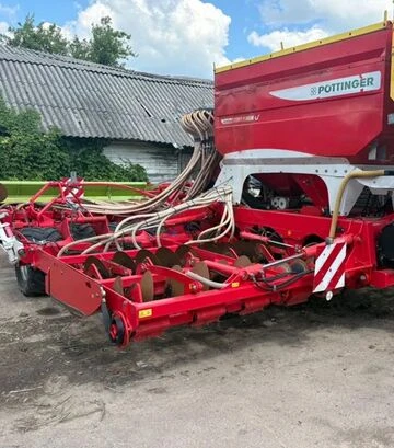 Посевной комплекс PÖTTINGER TERRASEM C6 Fertilizer, с внесением MICRO DELTA, 2014 г., 2243 м/час, б/у - фото 3