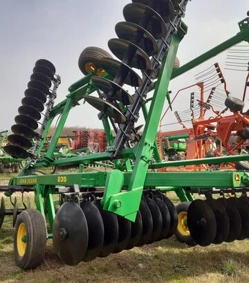 Борона дискова John Deere 235, 7,8 м, б/в - фото 2