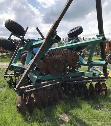 Борона дисковая John Deere 630 б/у - фото 2