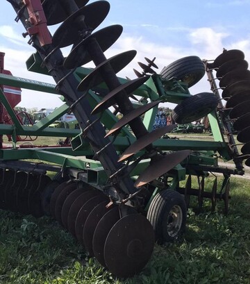 Борона дискова John Deere 630, 7,8 м, з гладкими дисками, б/в - фото 2