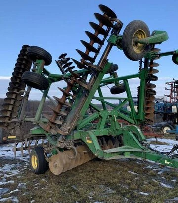 Борона дискова John Deere 2623VT, 10,5 м, б/в - фото 2