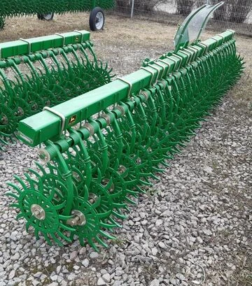 Борона ротаційна навісна John Deere 400, 4,5м, 54 диски, б/в - фото 3