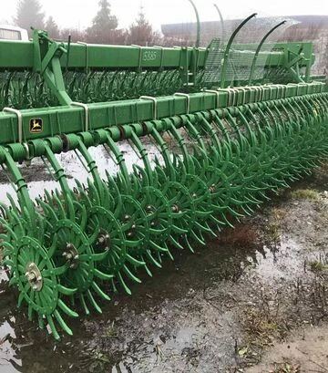 Борона ротаційна John Deere 400, 4,5 м, диск ∅520мм, б/в - фото 3