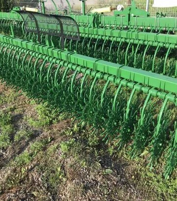 Борона ротаційна навісна John Deere 400, 4,5 м, 54 диски ∅520 мм, б/в - фото 2
