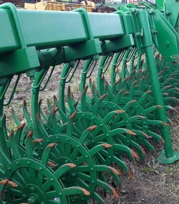 Борона ротаційна John Deere 400, 4,5 м, 54 диски ∅520мм, б/в - фото 3