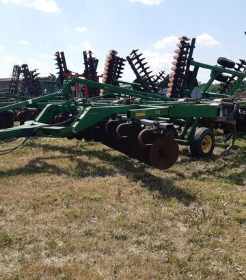 Глибокорозпушувач дисковий John Deere 512, 6,4 м, 7 лап, гладкі диски, б/в - фото 2