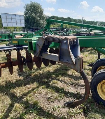 Глибокорозпушувач дисковий John Deere 512, 6,4 м, 7 лап, гладкі диски, б/в - фото 3
