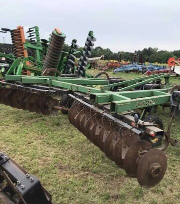 Глубокорыхлитель дисковый John Deere 510, 6,4 м, 7 стоек, гладкие диски, б/у - фото 2