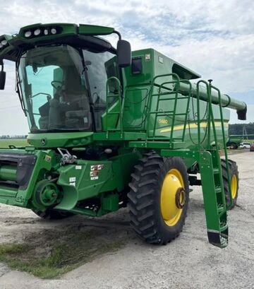 Зерноуборочный комбайн John Deere S680, 2012 г.в., без жатки, б/у - фото 2