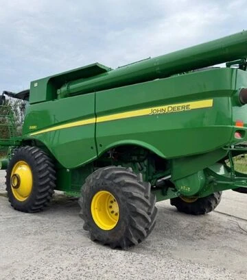 Зерноуборочный комбайн John Deere S680, 2012 г.в., без жатки, б/у - фото 3