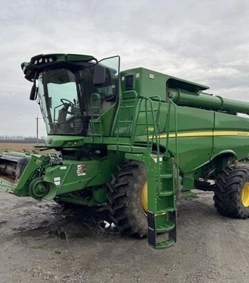 Зерноуборочный комбайн John Deere S680, 2015 г.в, б/у - фото 3