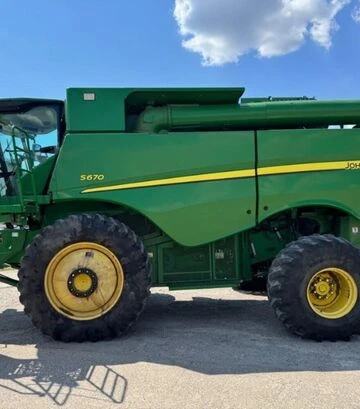 Зернозбиральний комбайн John Deere S670, 2012 р.в, б/в, без жниварки - фото 3