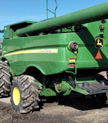 Зерноуборочный комбайн John Deere S670, 2012 г.в., б/у, без жатки - фото 3