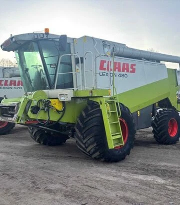 Зернозбиральний комбайн Claas Lexion 480, 2002 р.в, з Європи, б/в - фото 3