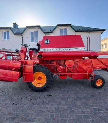 Зернозбиральний комбайн Massey Ferguson 186, 1975 р.в, з Європи, б/в - фото 2
