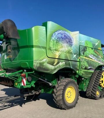 Комбайн John Deere S780, 2019 г.в, жатка 630Х, транспортная тележка, б/у - фото 2