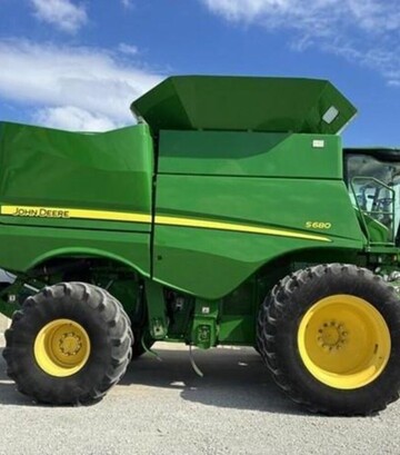 Комбайн John Deere S680, 2014 р.в, 2906 м/год, б/в - фото 2