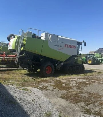 Зерноуборочный комбайн Claas Lexion 580TT, 2004 г.в, 4213 м/ч, жатка Vario, 9 м, б/у - фото 2
