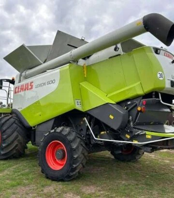 Зерноуборочный комбайн Claas Lexion 600, 2010 г.в, 2100 м/ч, б/у - фото 2