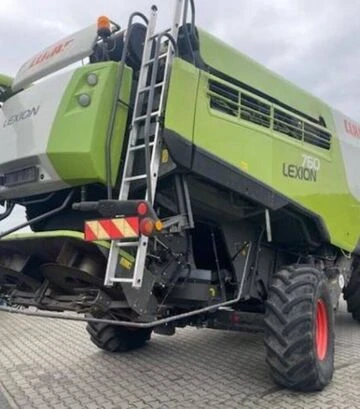 Зерноуборочный комбайн Claas Lexion 760, 530 л.с, 2013 г.в, 2123 м/ч, б/у - фото 3