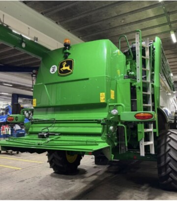Зернозбиральний комбайн John Deere T660, 2018 р.в, 415 м/год, б/в - фото 2