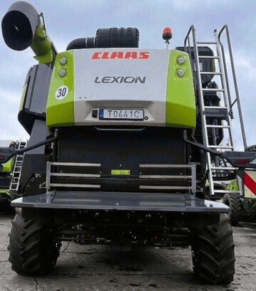 Зерноуборочный комбайн Claas Lexion 6800, 2021 г.в, 700 м/ч, б/у - фото 3