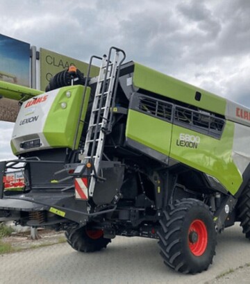 Зерноуборочный комбайн Claas Lexion 6800, 2022 г.в, 571 м/ч, б/у - фото 3