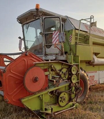 Зерноуборочный комбайн Claas Dominator 96, 1985 г.в, 6550 м/ч, б/у - фото 2