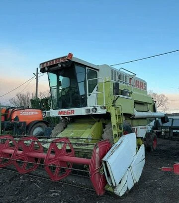 Зерноуборочный комбайн Claas Mega 204, 1995 г.в, 3250 м/ч, б/у - фото 2