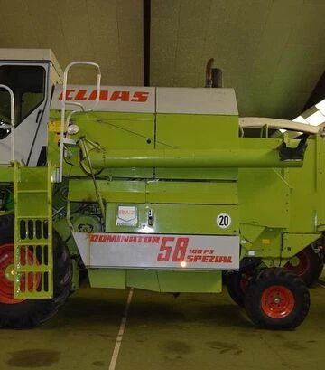 Зерноуборочный комбайн Claas Dominator 58, 1990 г.в, 4191 м/ч, б/у - фото 3