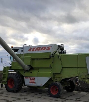 Зернозбиральний комбайн Claas Dominator 108 SL, 1990 р.в, 5000 м/год, б/в - фото 2