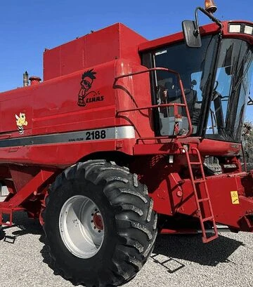 Зернозбиральний комбайн Case IH 2188, 1995 р.в, 3485 м/год, б/в - фото 3