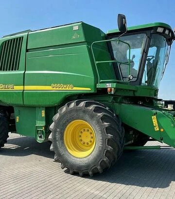 Зерноуборочный комбайн John Deere 9660 WTS, 2005 г.в, 4023 м/ч, б/у - фото 2