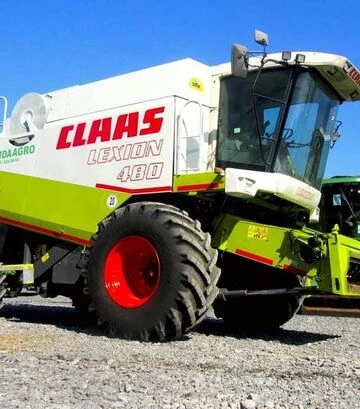 Зерноуборочный комбайн Claas Lexion 480, 2001 г.в, 3924 м/ч, б/у - фото 3
