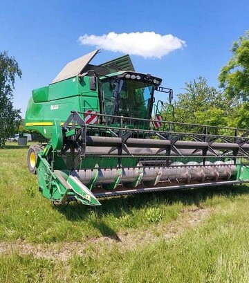 Зерноуборочный комбайн John Deere S 560, 2009 г.в, 2570 м/ч, б/у - фото 2