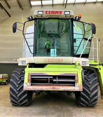 Зерноуборочный комбайн Claas Lexion 480, 2001 г.в, 3686 м/ч, б/у - фото 2
