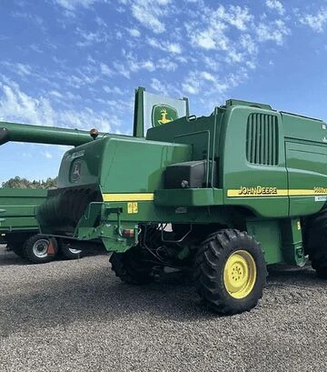 Зерноуборочный комбайн John Deere 9660 WTS, 2004 г.в, 2001 м/ч, б/у - фото 3