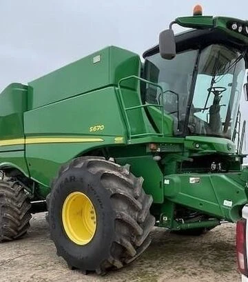 Зерноуборочный комбайн John Deere S670, 2015 г.в, 2606 м/ч, б/у - фото 2