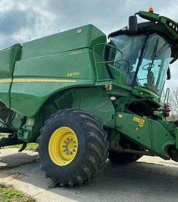 Зернозбиральний комбайн John Deere S 670i, 2012 р.в, 1995 м/год, б/в - фото 2