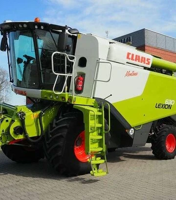 Зерноуборочный комбайн Claas Lexion 630 Montana, 2017 г.в, 1999 м/ч, б/у - фото 2