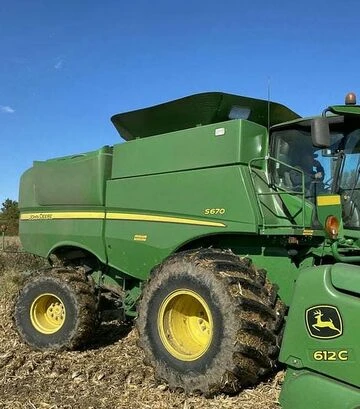 Зернозбиральний комбайн John Deere S 670, 2012 р.в, 2500 м/год, б/в - фото 2