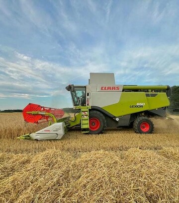 Зернозбиральний комбайн Claas Lexion 650, 2017 р.в, 1469 м/год, б/в - фото 2