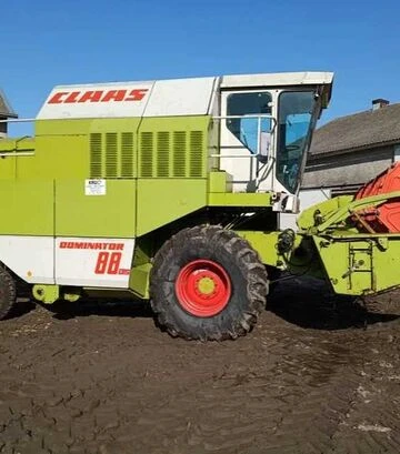 Зерноуборочный комбайн Claas Dominator 88, 1989 г.в, 5000 м/ч, б/у - фото 2